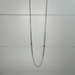 Silver Chain Necklace 🖤✨